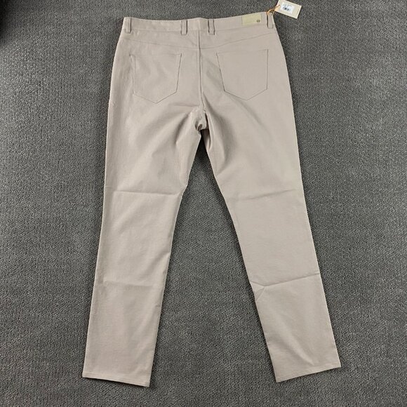 Peter Millar Crown Sport Pants Men's 38 x 32 Khaki EB66 Golf Performance NWT NEW - Picture 4 of 15